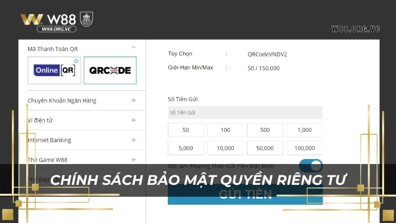Chính Sách Bảo Mật W88 - An Toàn Thông Tin Người Chơi 4 Quyền riêng tư của người dùng luôn được W88 bảo vệ