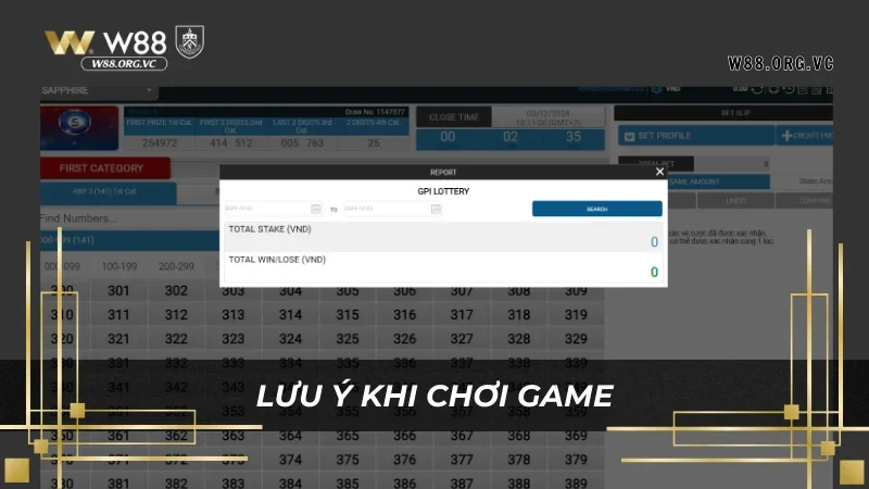 Game Xổ Số Sabaidee W88 – Cơ Hội Thắng Lớn Trước Mắt 5 Cần quản lý ngân sách các cược xổ số W88 hợp lý