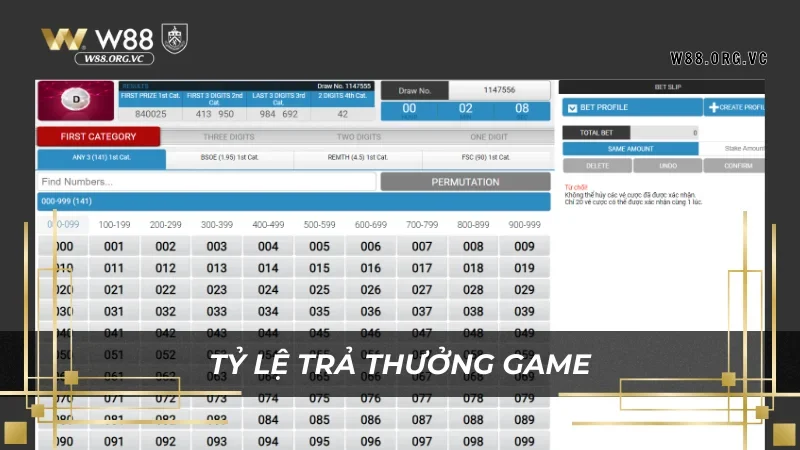 Xổ Số GPI W88: Luật Chơi, Bí Quyết, Và Cơ Hội Trúng Lớn 4 Nhà cái W88 tạo cơ hội trúng thưởng cho người chơi
