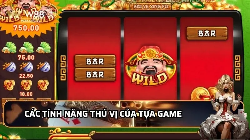 Review Bai Ye Xing Fu W88 - Top 5 Slot Game Hot Nhất 2026 4 Các tính năng thú vị của tựa game
